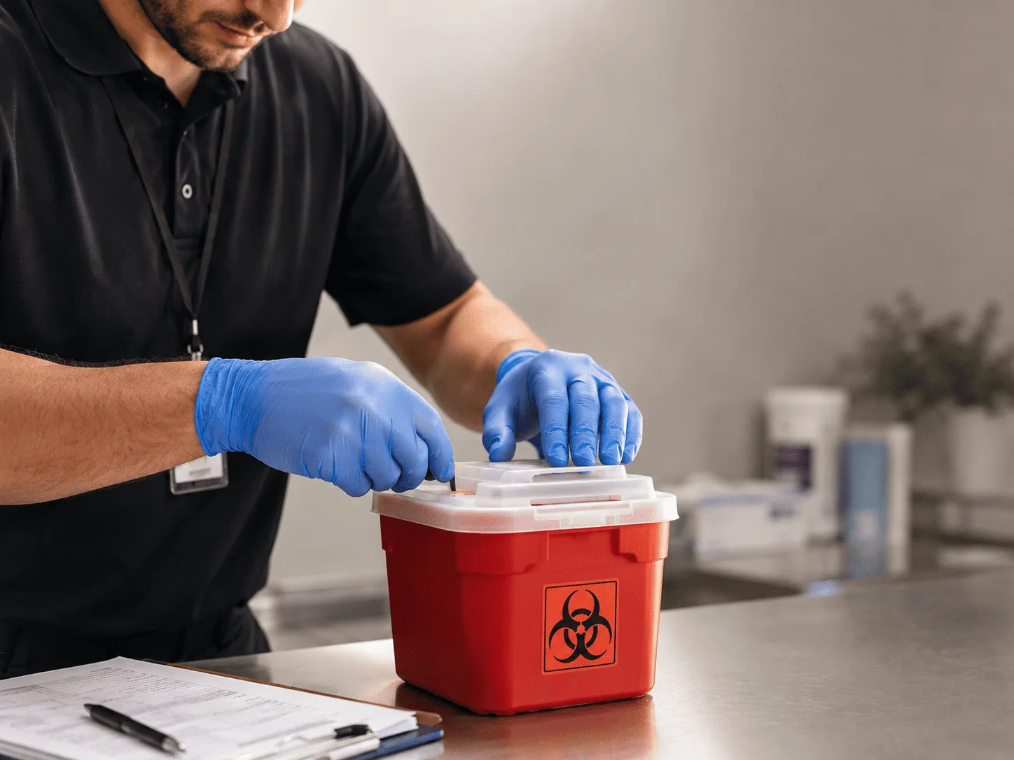 Why choose Sharps Waste Disposal in Spalding, MI